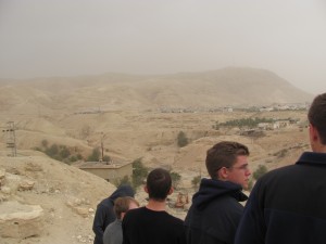 where Herod's Palace once stood
